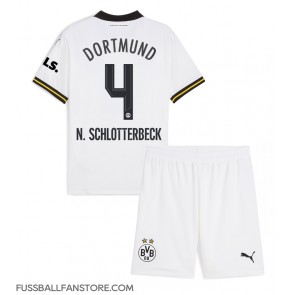 Borussia Dortmund Nico Schlotterbeck #4 Replik 3rd trikot Kinder 2024-25 Kurzarm (+ Kurze Hosen)